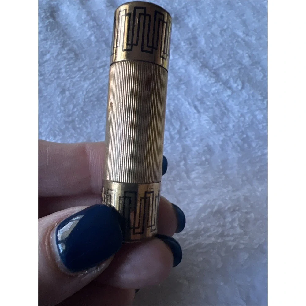 Vintage Arpege by Lanvin Perfume Gold Tone Metal Bottle No Perfume